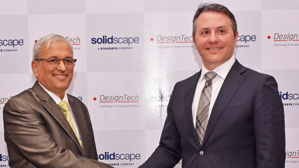 DesignTech partners with Solidscape to launch advanced 3D Printers in India