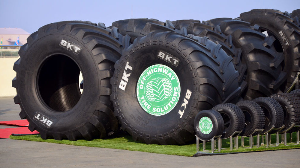 BKT displays advanced tyres at ConMac