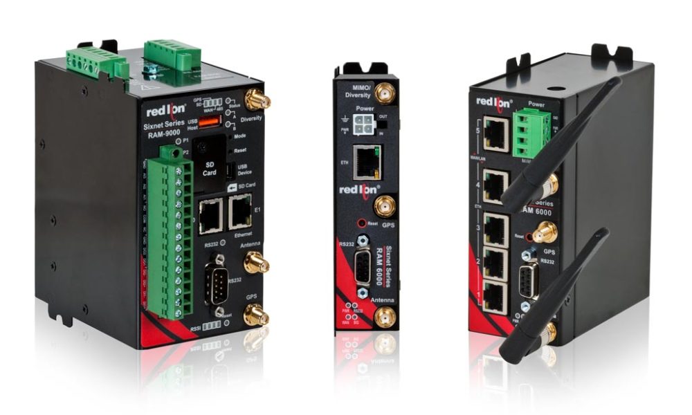 Red Lion RAM Industrial Cellular RTUs provide superior IIoT Connectivity