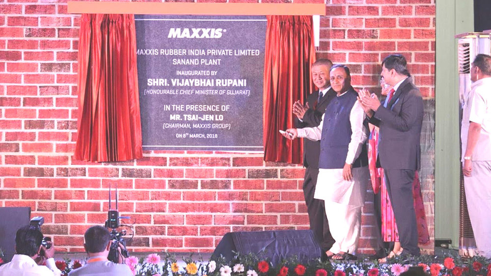 Maxxis Tyres opens its first manufacturing plant in India