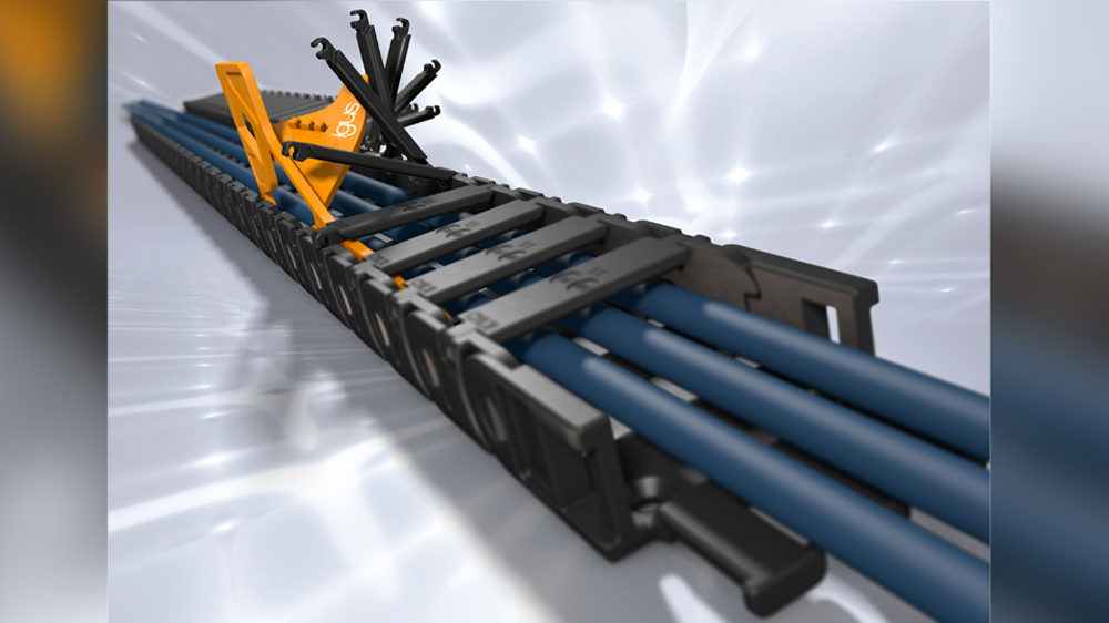 Safe cable guidance in the most confined spaces, with small e-chains from igus