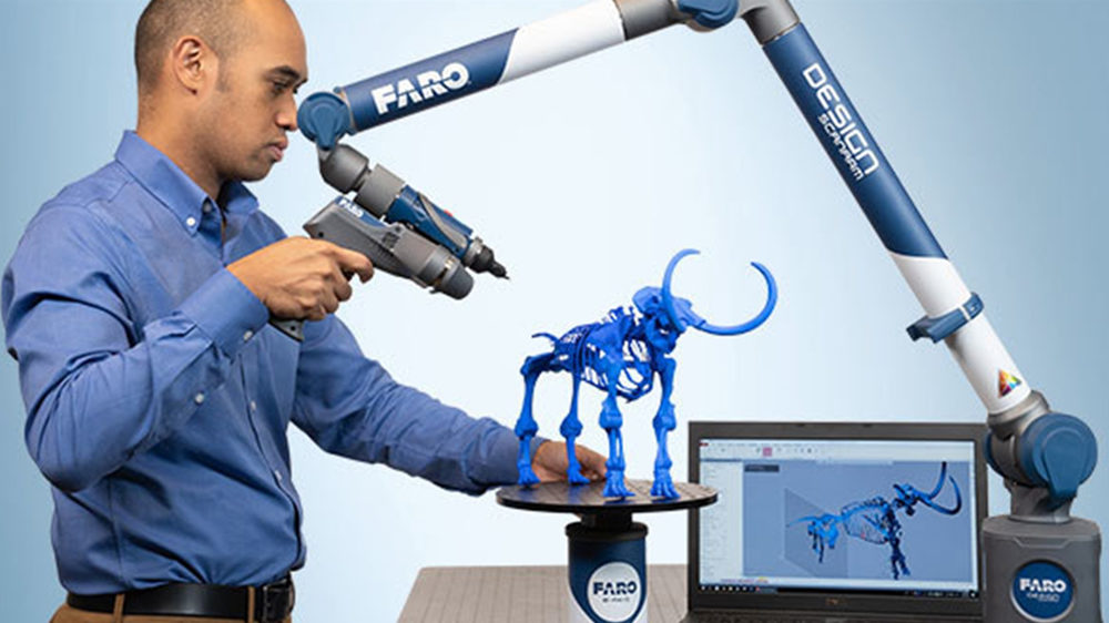 FARO Design ScanArm 2.5C brings color to 3D scanning