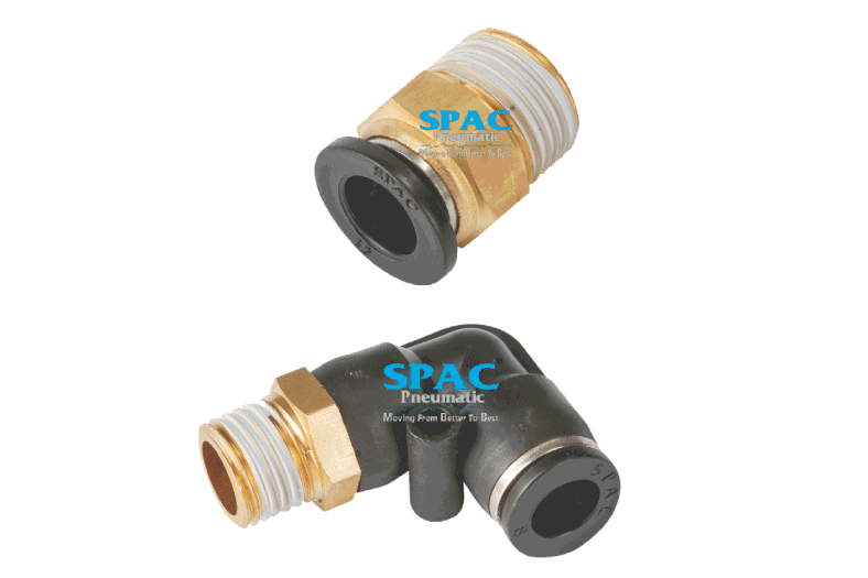 SPAC Pneumatic’s one touch fittings for all segments