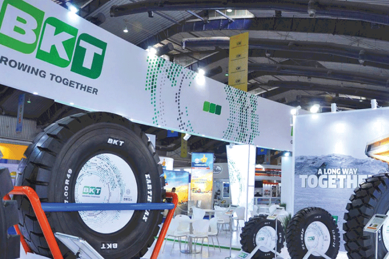 BKT to display high performance OTR, industrial tires at bC India 2018