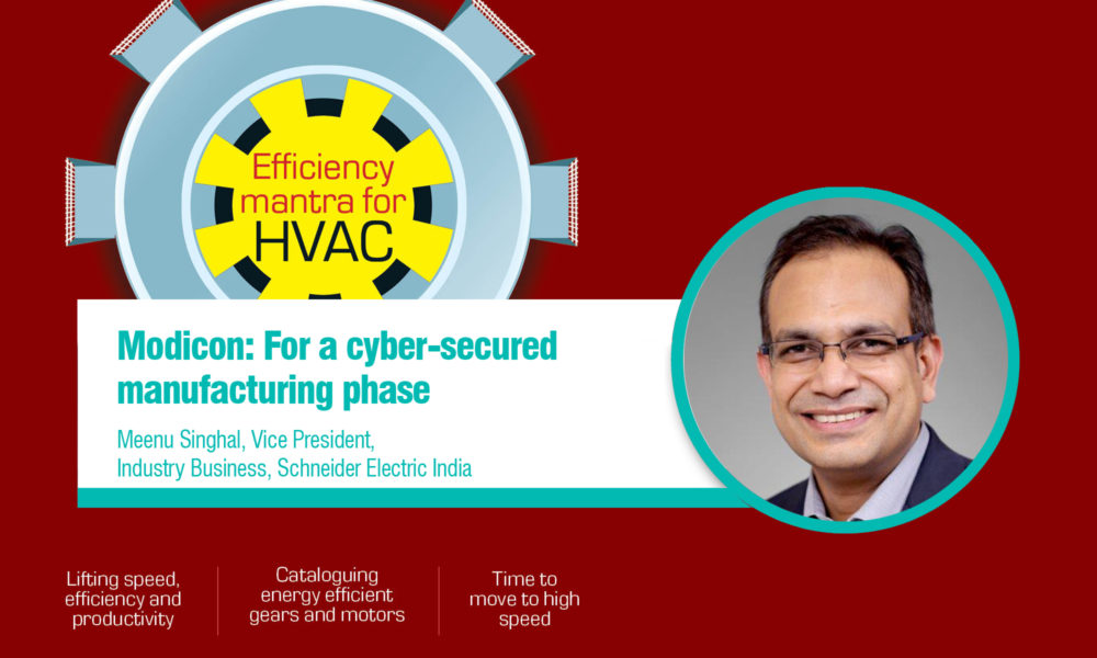 Modicon: For a cyber-secured manufacturing phase