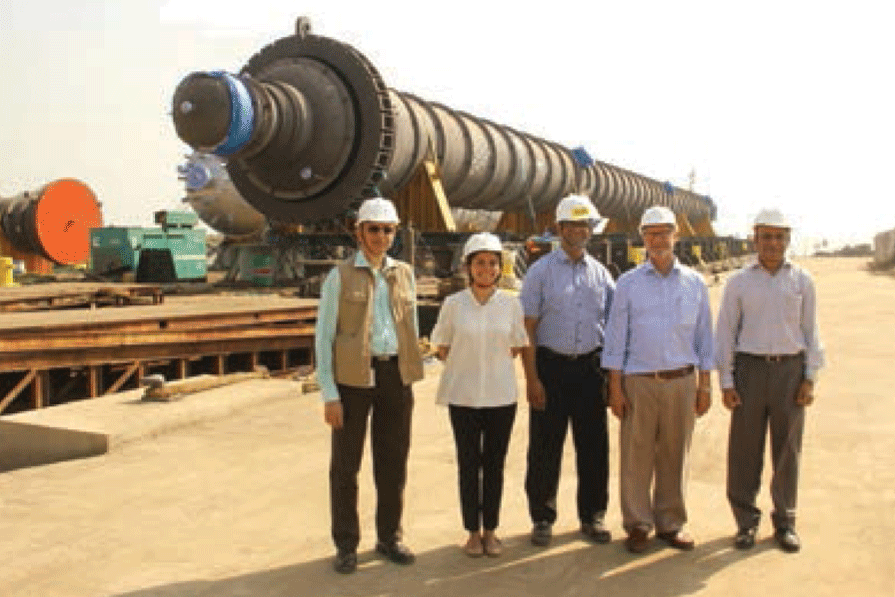 World’s tallest CCR Reactor, India’s contribution to Nigeria