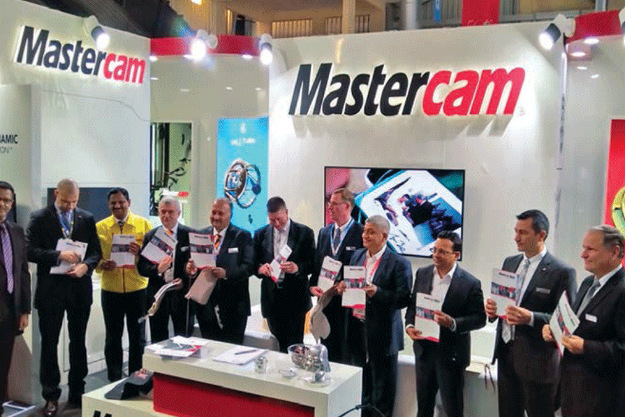 Mastercam India releases quarterly customer newsletter at IMTEX 2019