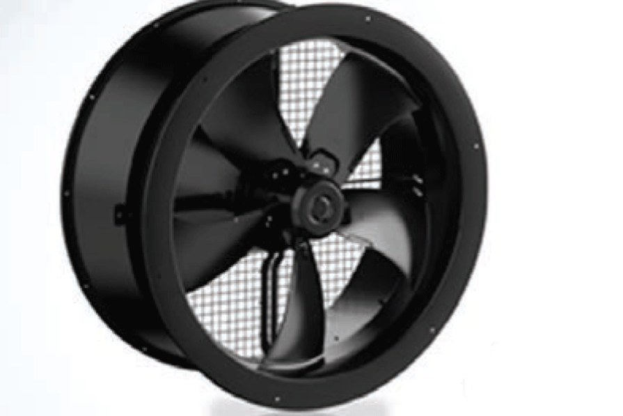EC fans for efficient cooling towers