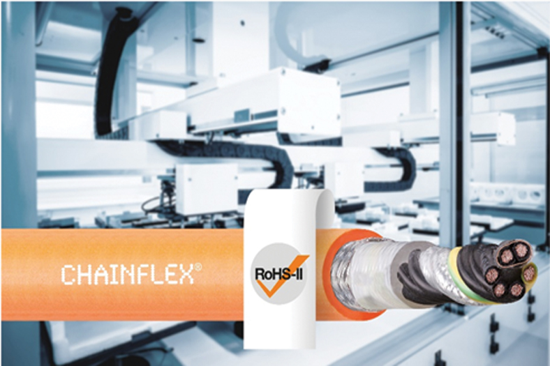 Online predictable chainflex cables meets RoHsII requirements