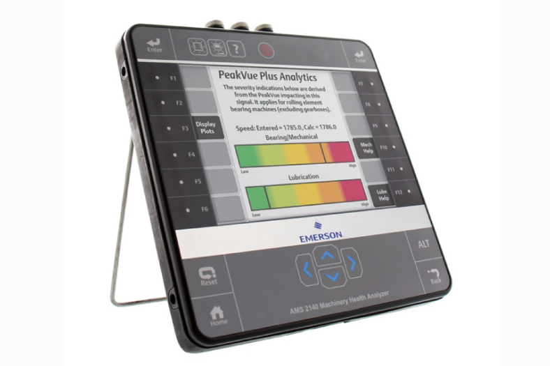 Emerson unveils PeakVue Plus for machinery reliability