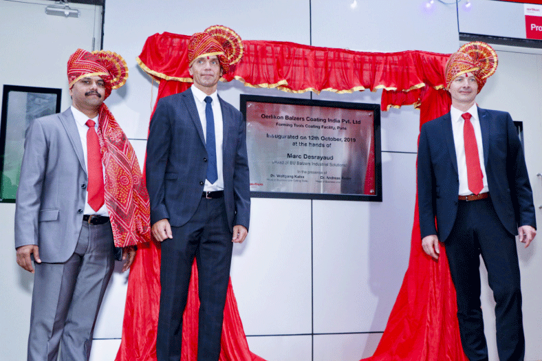 Oerlikon Balzers inaugurates dedicated forming tools facility in India