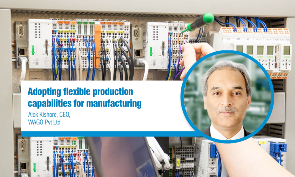 Adopting flexible production capabilities for manufacturing