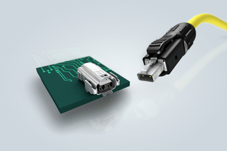 Standard industrial interface for Single Pair Ethernet by HARTING