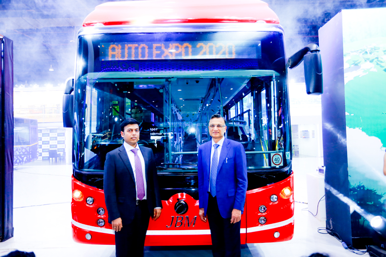 JBM Auto launches the ECO-LIFE e9 electric bus at Auto Expo 2020 – Components