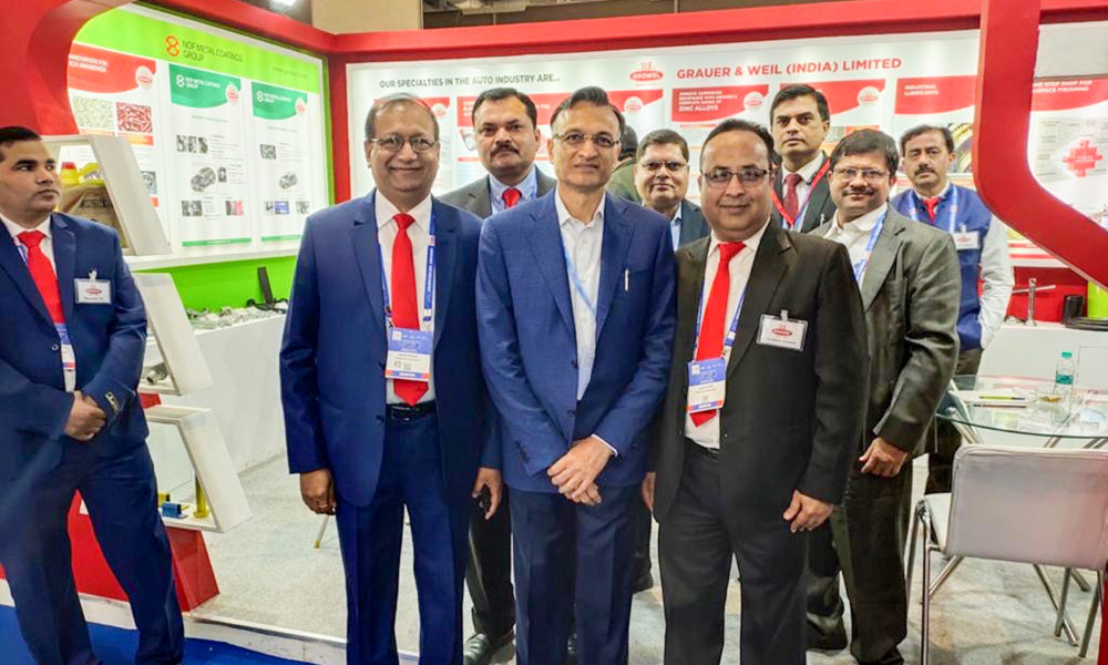 Grauer and Weil (India) Ltd displays range of products at Auto Expo 2020
