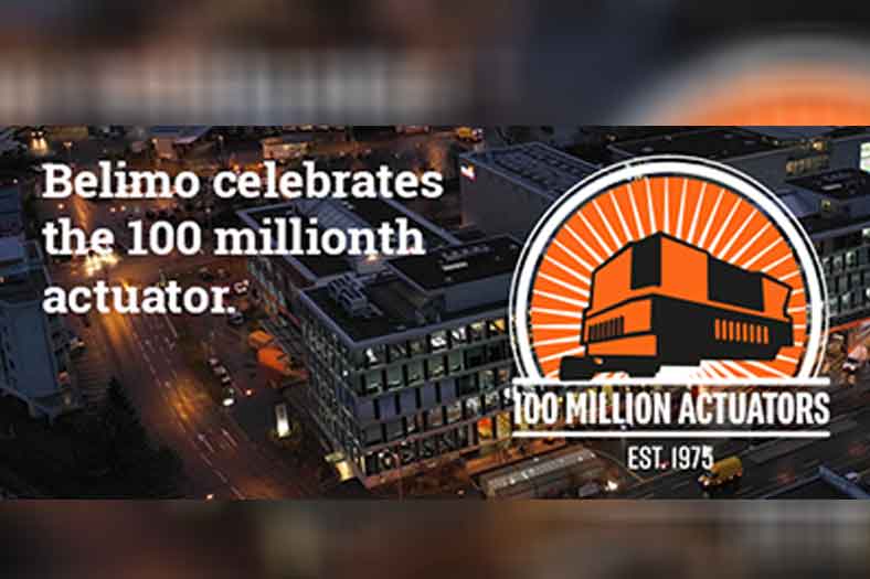 Belimo achieves milestone of producing hundred-millionth actuator