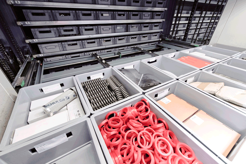 Schuler expands spare parts warehouse in Göppingen