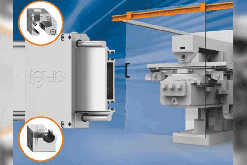 Polymer rollers aid igus’ hybrid linear system for lubrication-free adjustment