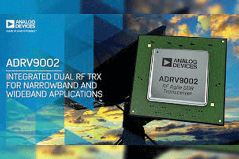 Analog Devices launches high dynamic range RF transceiver