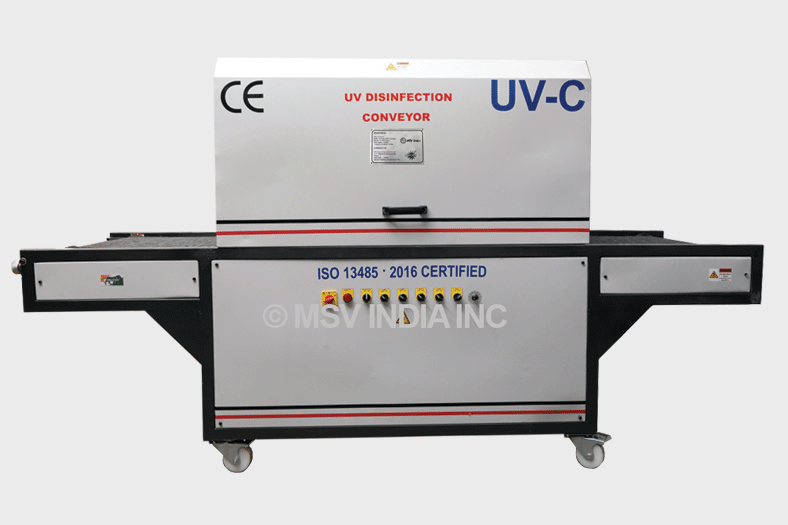 MSV-India develops a UV Disinfection Conveyor for fighting COVID-19 in public places