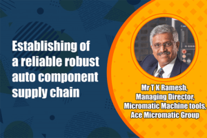 Mr T K Ramesh, Managing Director,