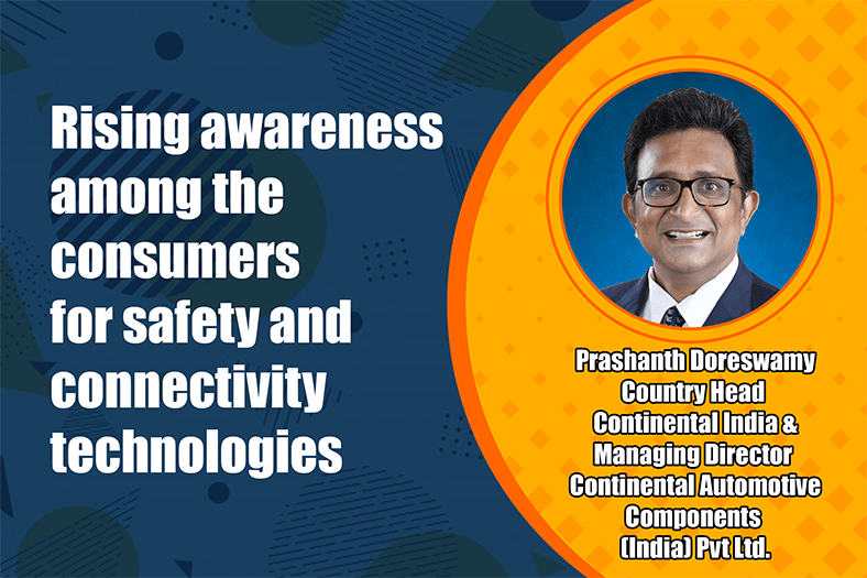 Rising awareness among the consumers for safety and connectivity technologies