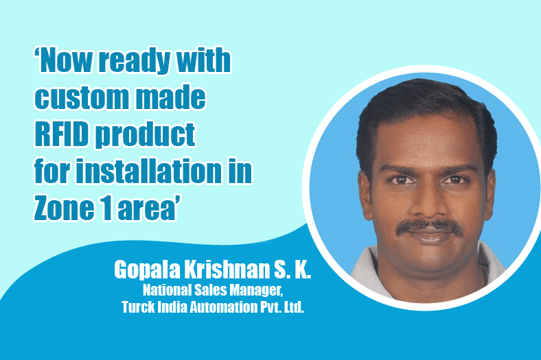 ‘Now ready with custom made RFID product for installation in Zone 1 area’