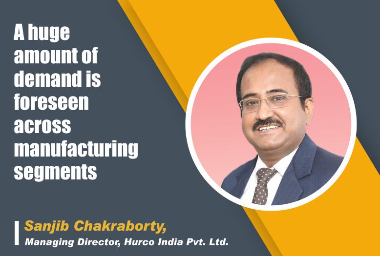 A huge amount of demand is foreseen across manufacturing segments