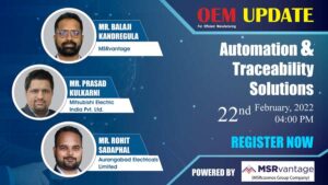 Automation and Traceability Solutions for today, OEM Update, Feb 2022