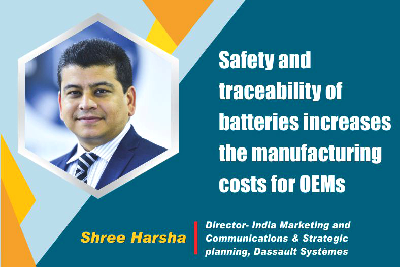 Safety and traceability of batteries increases the manufacturing costs for OEMs