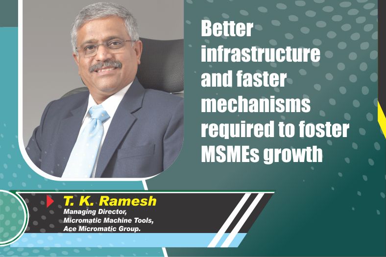 Better infrastructure and faster mechanisms required to foster MSMEs growth
