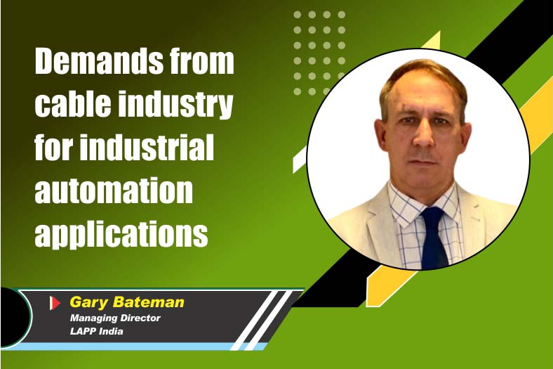 Demands from cable industry for industrial automation applications