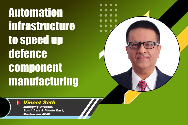 Automation infrastructure to speed up defence component manufacturing