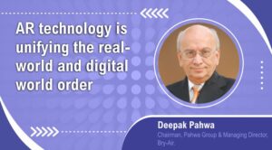AR technology is unifying the real-world and digital world order AR technology is unifying the real-world and digital world order