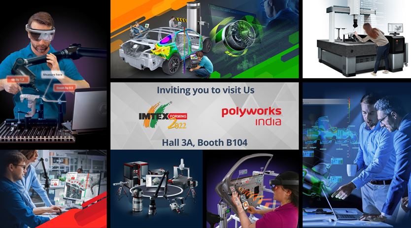 PolyWorks India in action at IMTEX 2022