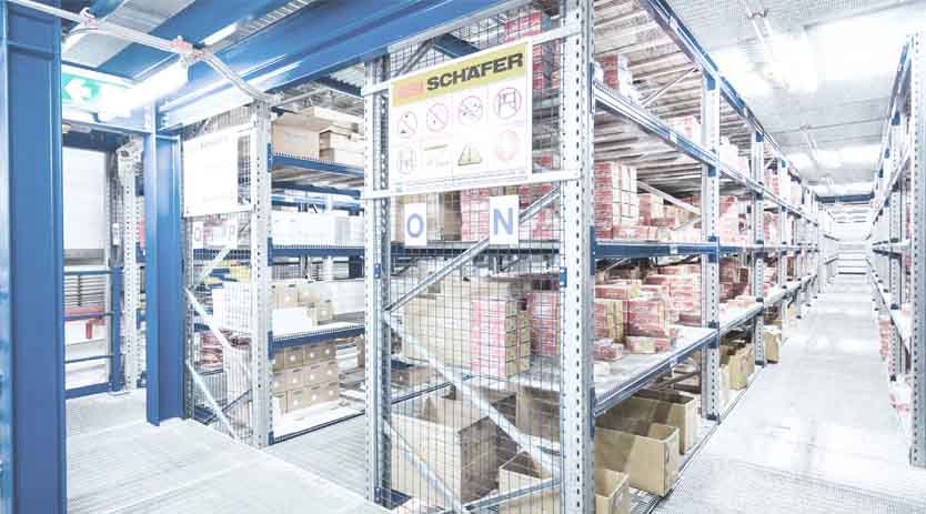 SSI SCHAEFER solution improves operation productivity  throughout the warehouse
