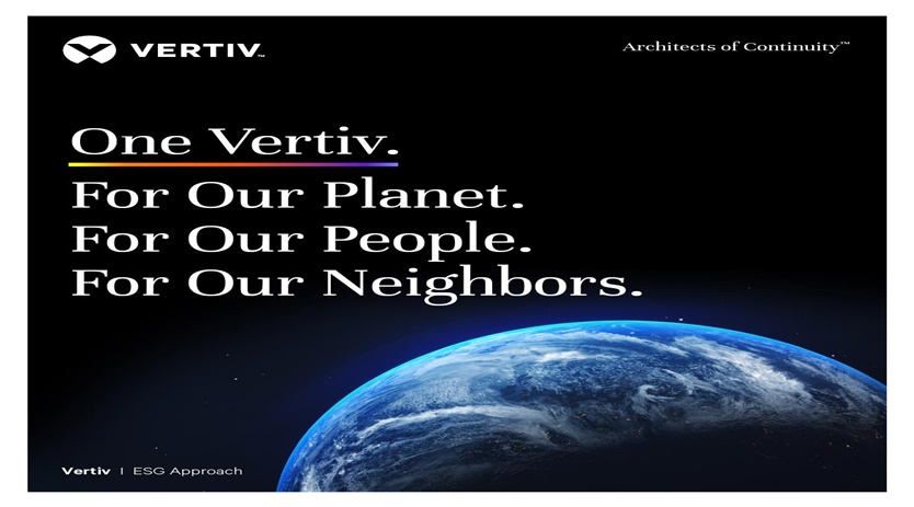 Vertiv Releases First Environmental, Social and Governance Report