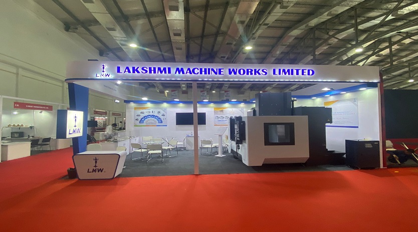 LMW exhibits J6 –Vertical Machining Centre at Inter-Foundry Die-Cast Expo, Coimbatore