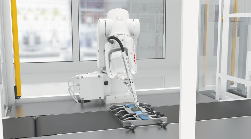 ABB IRB 1010 robot to meet the growing  demand for wearable smart devices