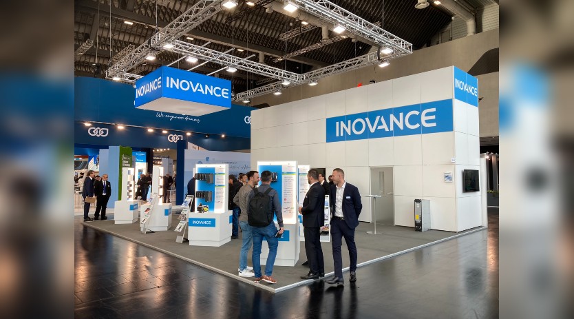 Inovance launches PLC & servo at Nuremberg’s SPS show