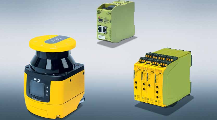 Pilz solutions package to safeguard  automated guided vehicle systems