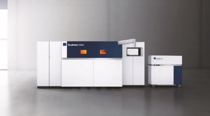 TRUMPF prints copper in large format for the first time with a green laser