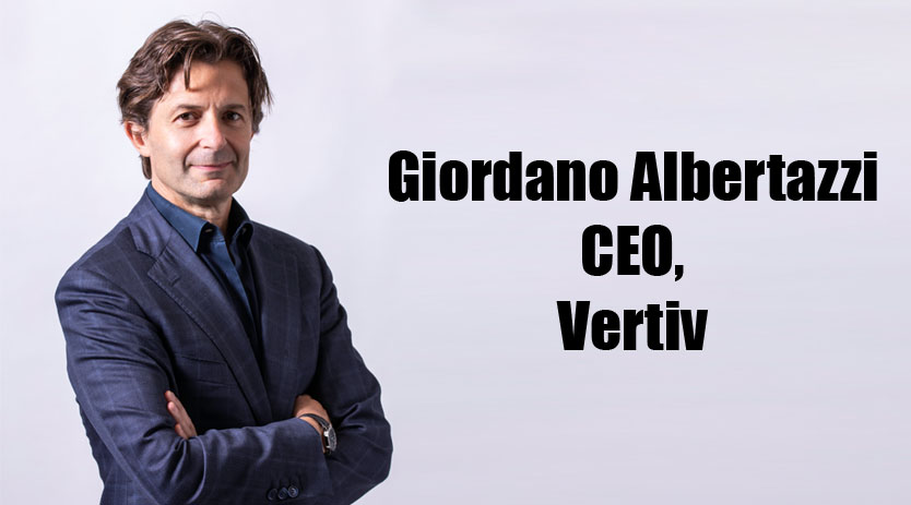 Giordano Albertazzi is appointed as new  CEO of Vertiv