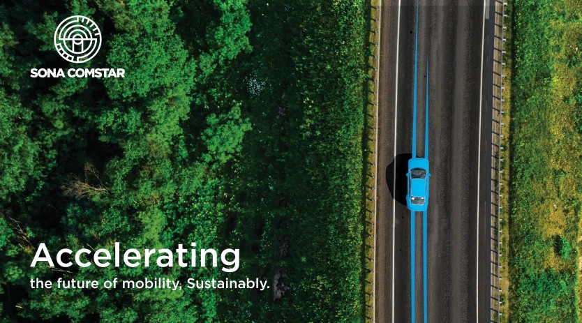 Sona Comstar publishes First Sustainability Report on the Future of Mobility