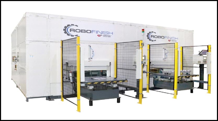 Robotic de-flashing / Fettling of aluminium structural castings of EV