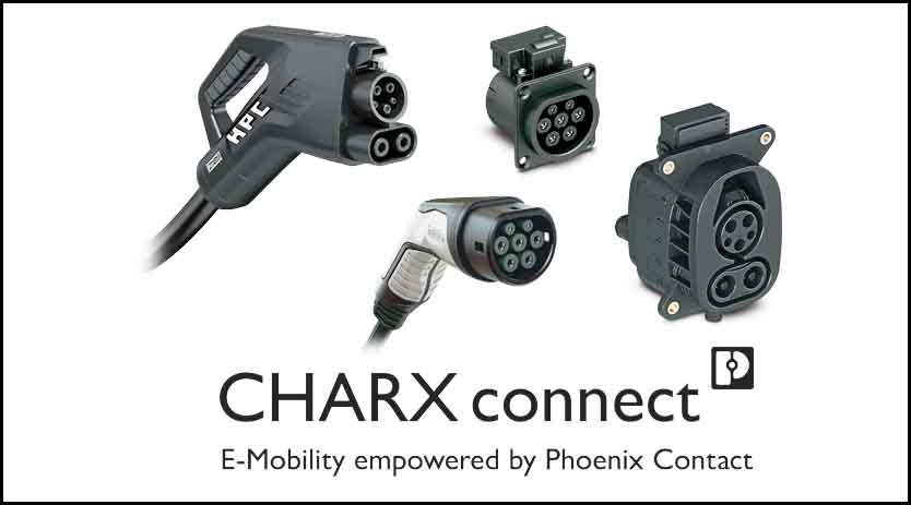 CHARX – Charging technology for e-mobility from Phoenix Contact