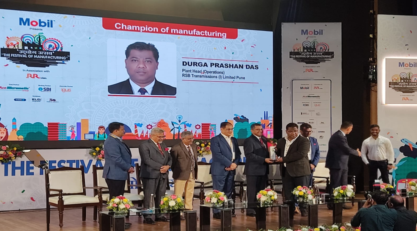 RSB Transmissions receives Triple award “Champion of Manufacturing” at Festival of Manufacturing, New Delhi