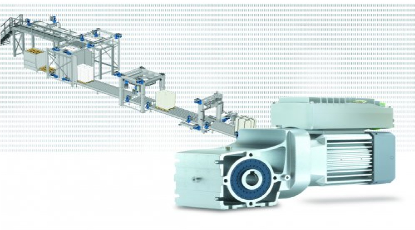 End-of-line packaging: Decentralised drive technology with controlled frequency