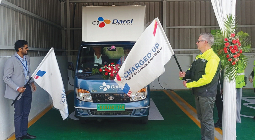 CJ DARCL embraces EVs for cargo transport