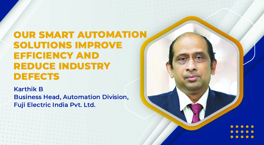 Our smart automation solutions improve efficiency and reduce industry defects
